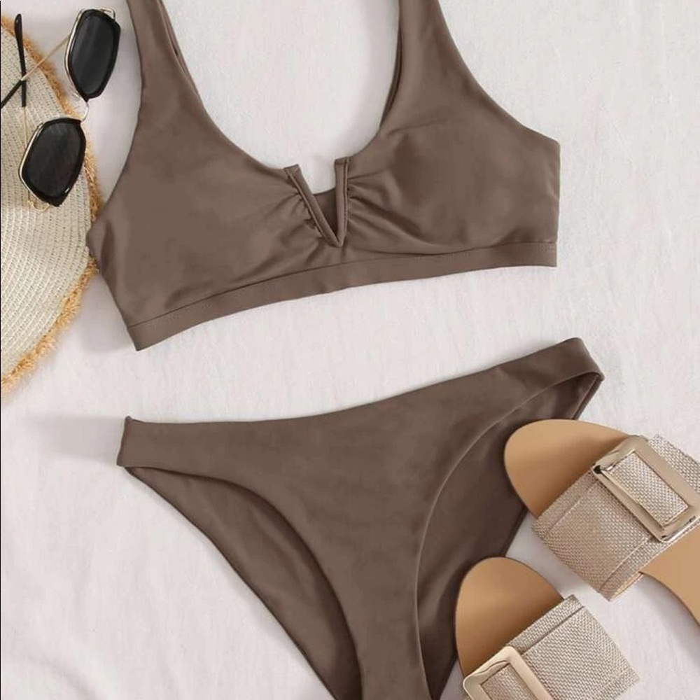 SHEIN purple bikini